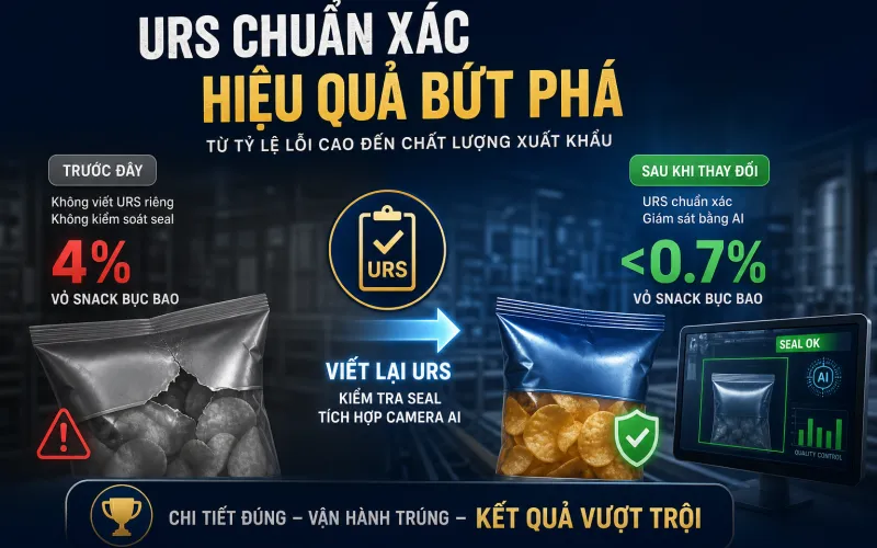 Phân tích ví dụ URS: Góc nhìn trực tiếp Phân tích ví dụ URS: Góc nhìn trực tiếp