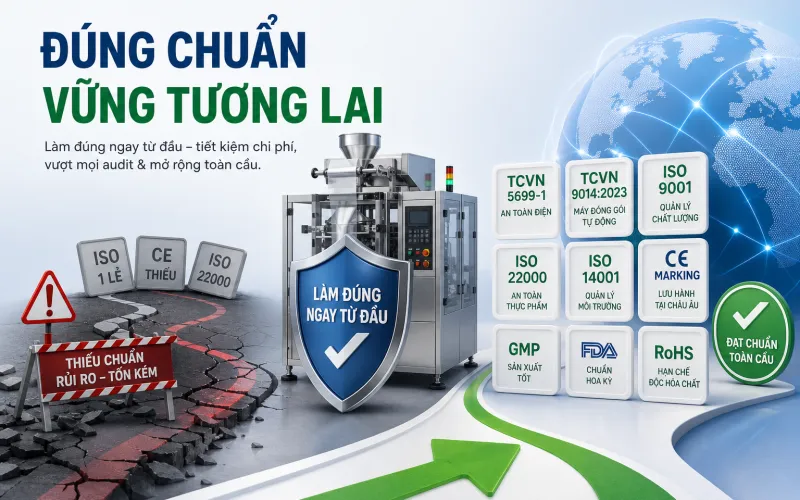 Tiêu Chuẩn Kỹ Thuật Quốc Gia (TCVN) & Quốc Tế (ISO, CE...) Tiêu Chuẩn Kỹ Thuật Quốc Gia (TCVN) & Quốc Tế (ISO, CE...)