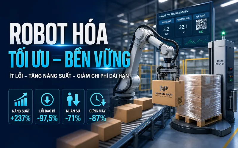 Tự Động Hóa Và Robot Hóa: Câu Chuyện Từ Xưởng Đóng Gói Tự Động Hóa Và Robot Hóa: Câu Chuyện Từ Xưởng Đóng Gói