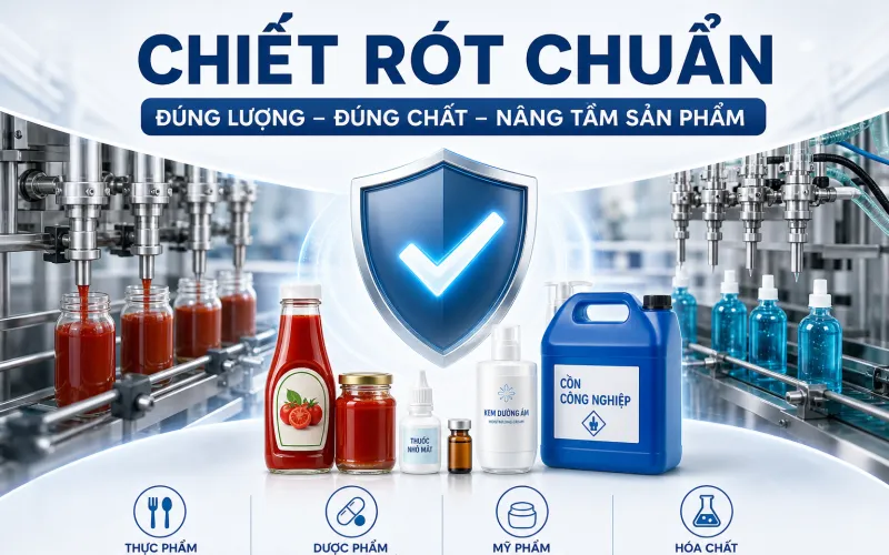 Ứng Dụng Trong Ngành Thực Phẩm, Dược Phẩm, Hóa Mỹ Phẩm, Hóa Chất