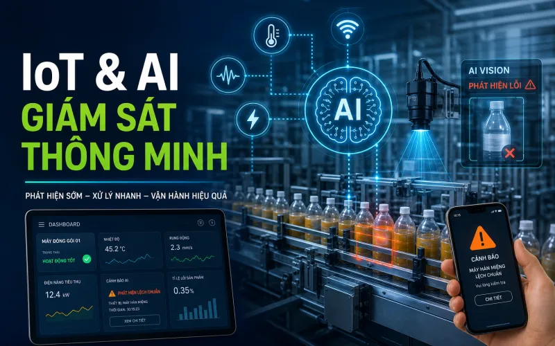 Vai Trò Của IoT Và AI Trong Ngành Đóng Gói Hiện Đại