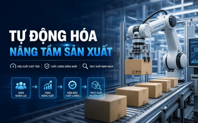 Vai Trò Của Tự Động Hóa Trong Lĩnh Vực Máy Đóng Gói Công Nghiệp