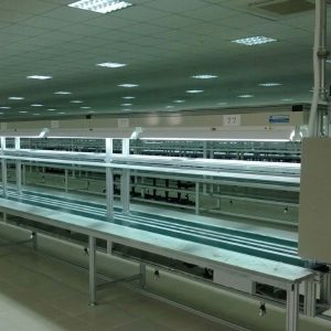 Cấu tạo băng tải bàn thao tác