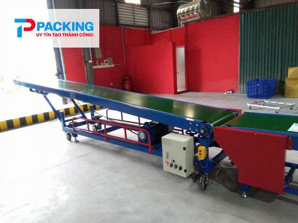 Cấu tạo băng tải nâng hạ