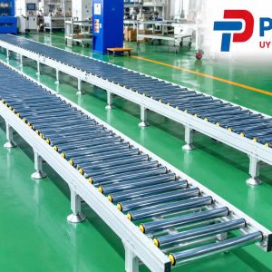Nguyên lý hoạt động của băng tải con lăn tự do