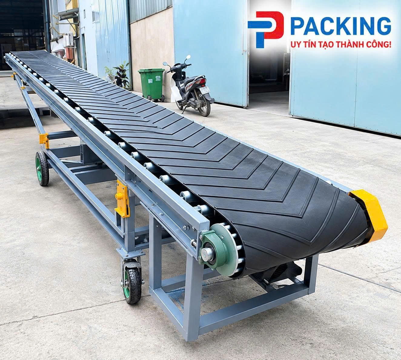 Ứng dụng của băng tải cao su