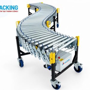 Ứng dụng của băng tải con lăn xếp