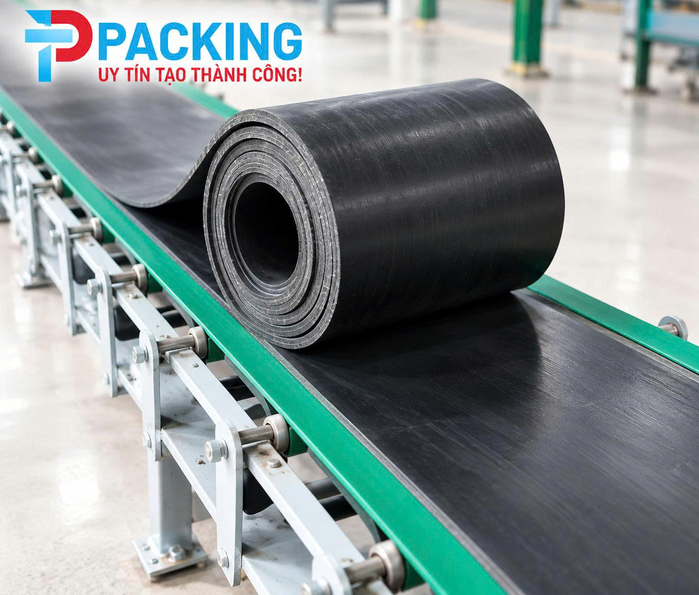 Ưu điểm của băng tải cao su
